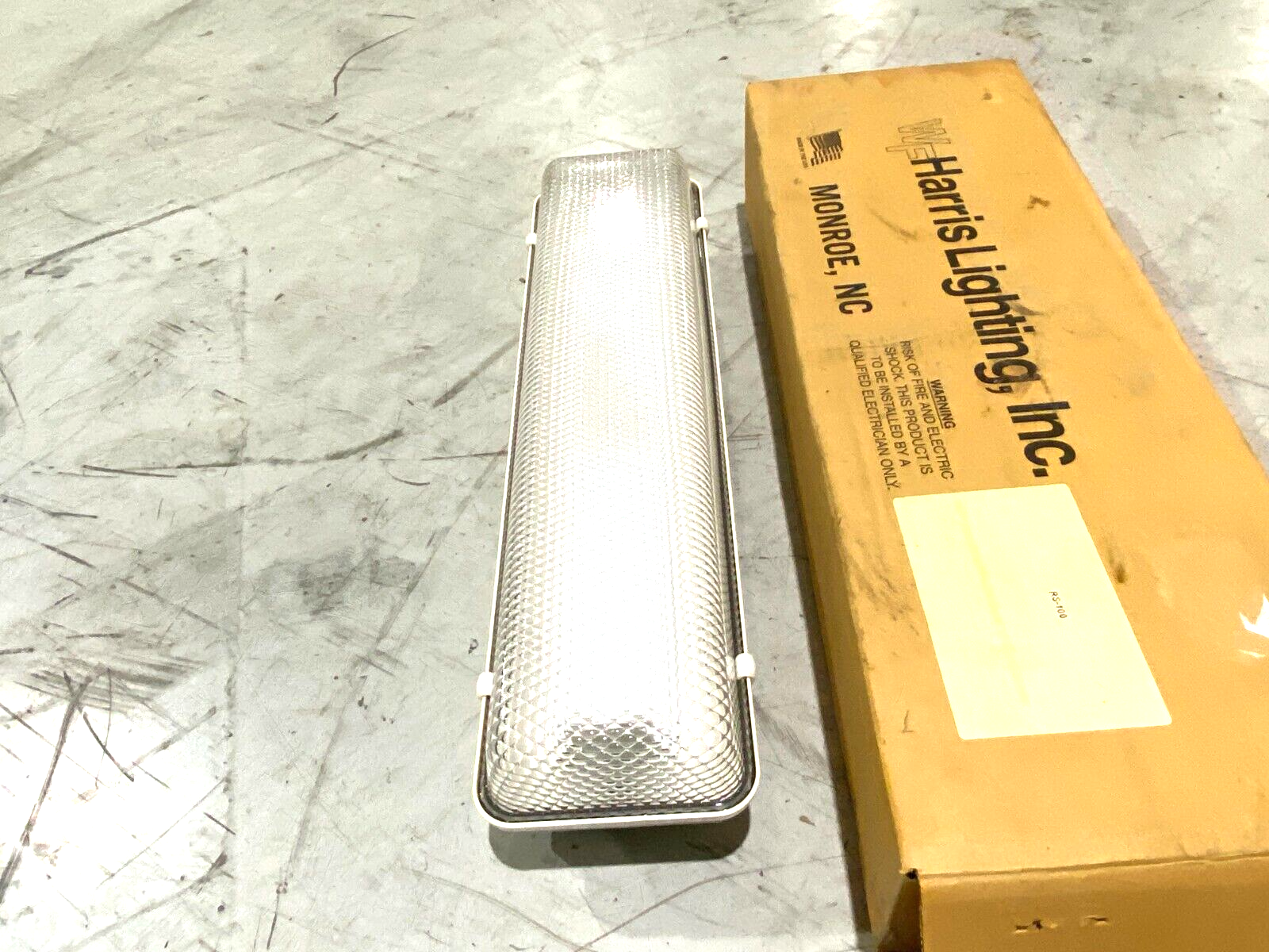 WF Harris Lighting RS-100 Facility Lighting Unit Clear Prism 120-277V - Maverick Industrial Sales