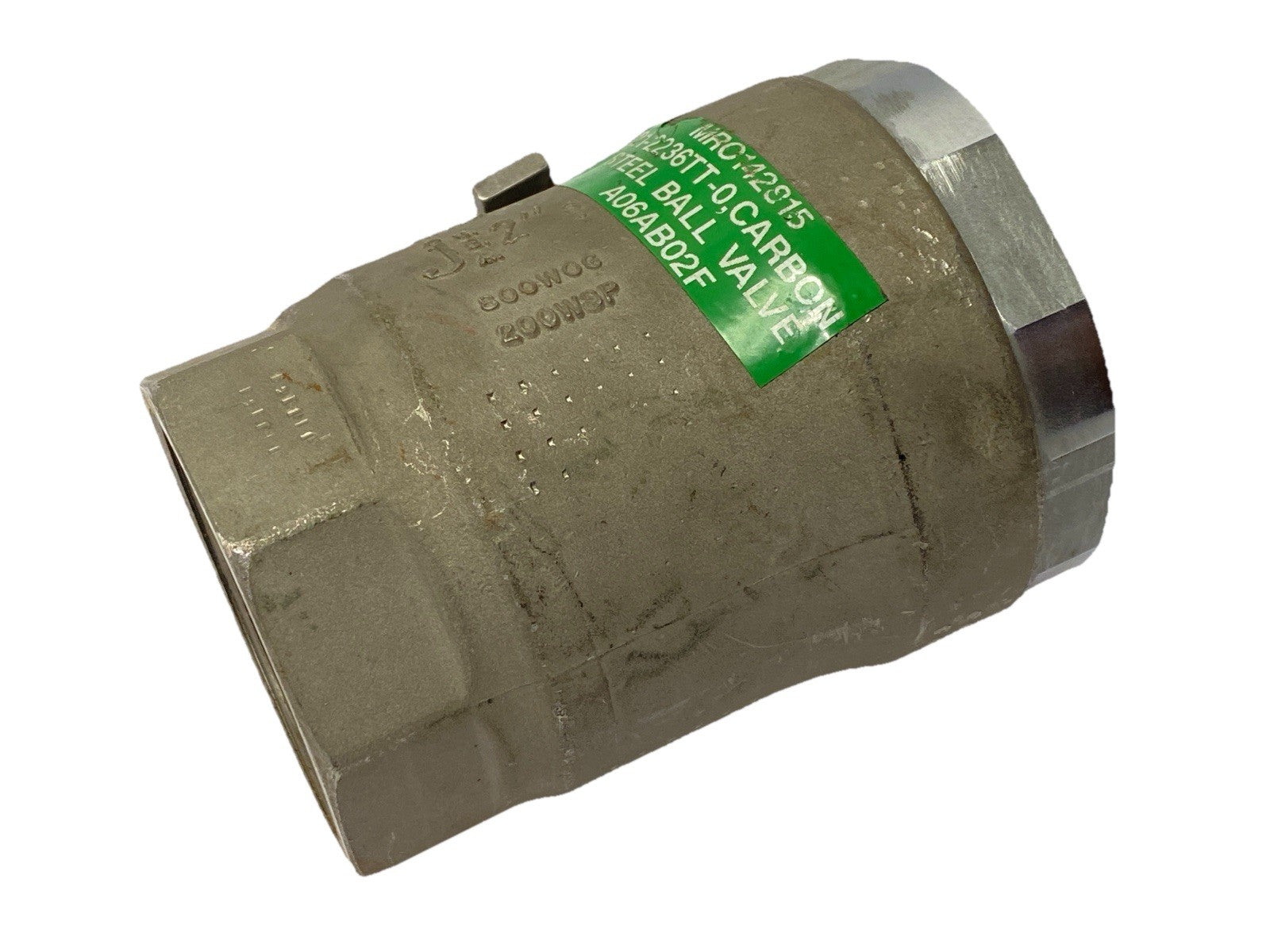 Neles Jamesbury 21-2236TT-0 Ball Valve 2" 800WOG 200WSP NO HANDLE - Used - Maverick Industrial Sales