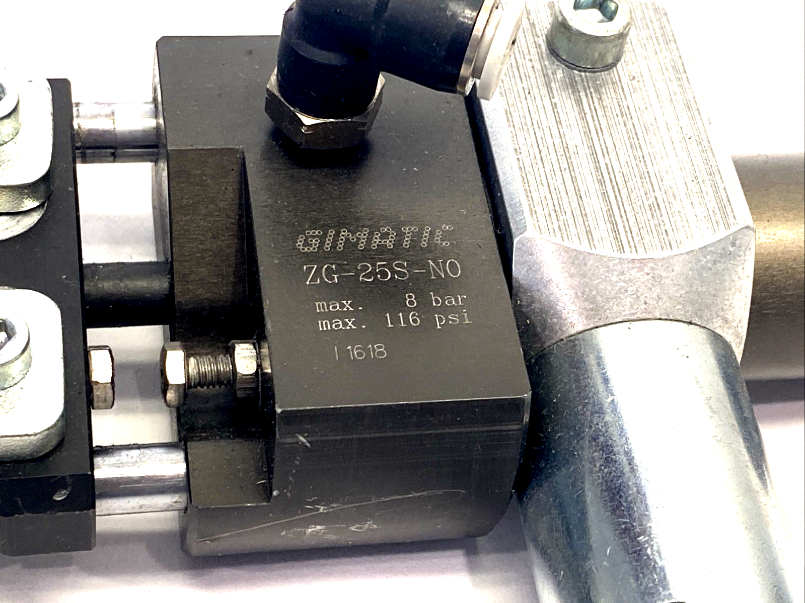 Gimatic ZG-25S-NO Linear Slide/Cylinder For Pneumatic Nipper - Maverick Industrial Sales