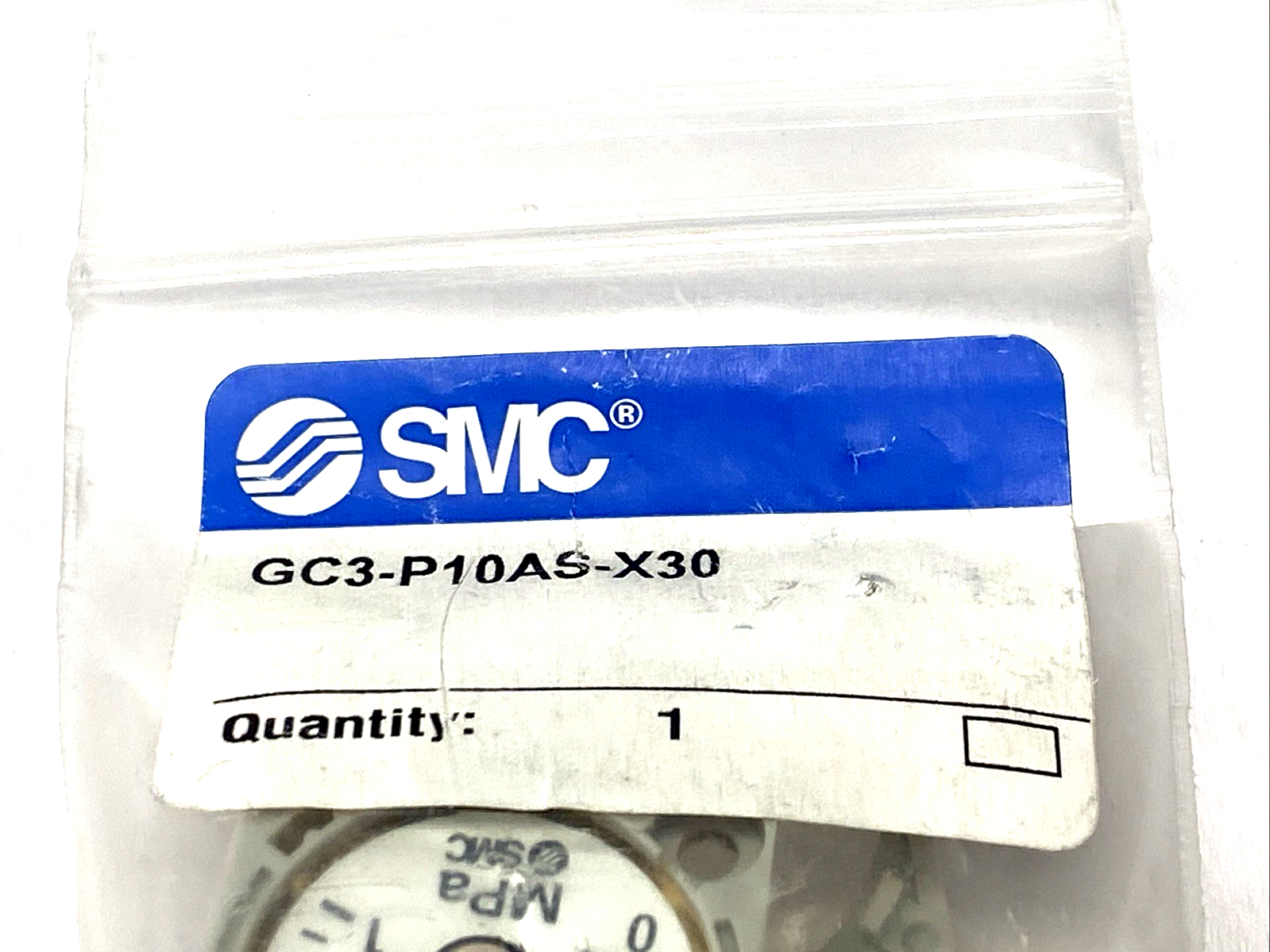 SMC GC3-P10AS-X30 Regulator Pressure Gauge LOT OF 2 - Maverick Industrial Sales