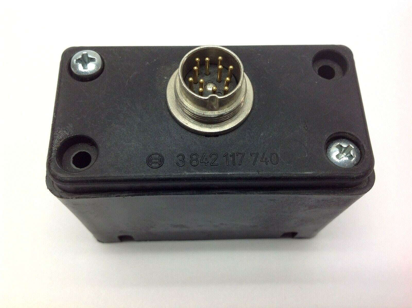 Bosch Rexroth 3842184700 Clamping Box 12 Pin w/ 3842117740 - Maverick Industrial Sales