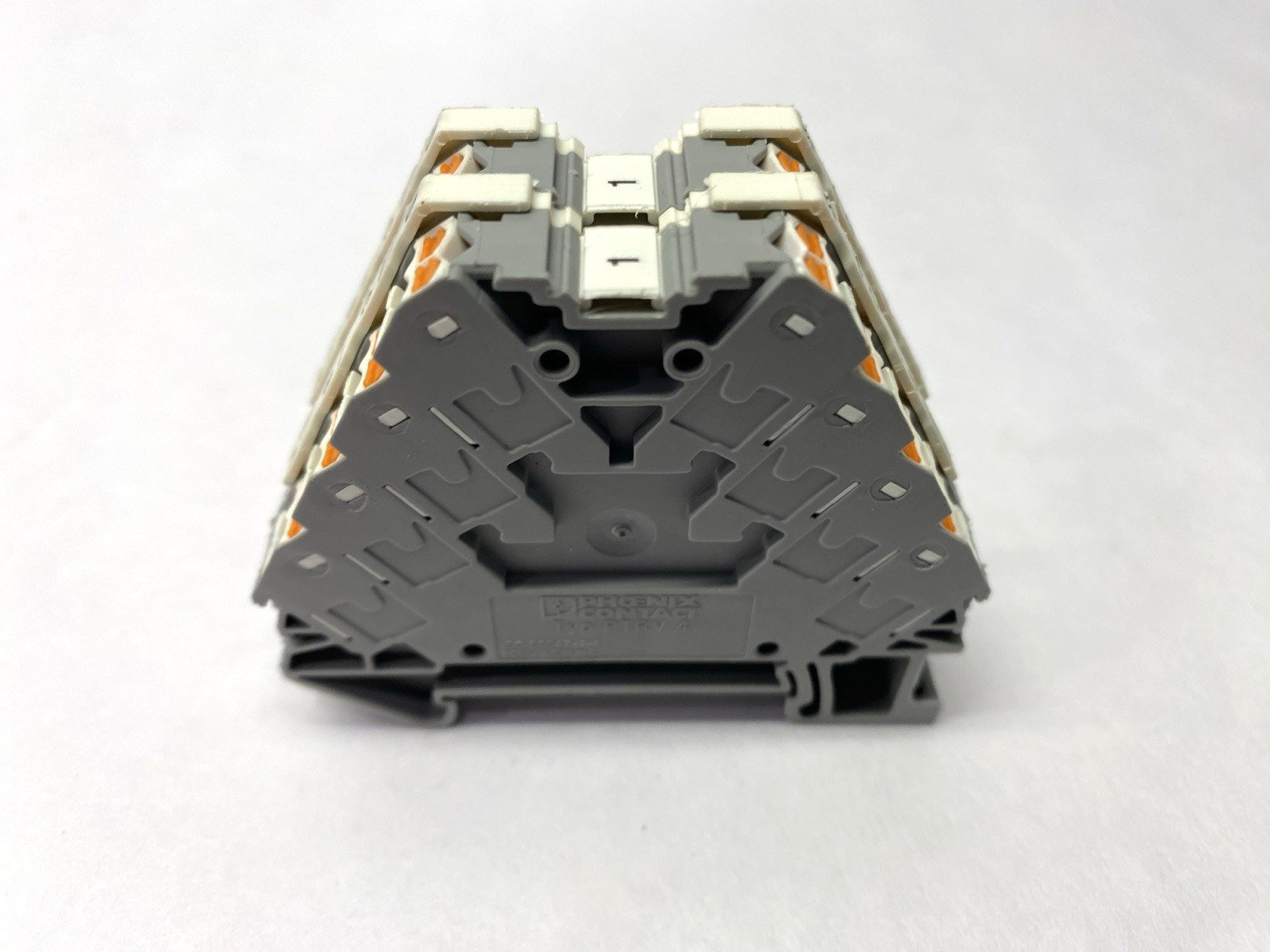 PTRV 4 /WH | Phoenix Contact Marshalling Panel Terminal Block 3270115 LOT OF 2 - Used - Maverick Industrial Sales