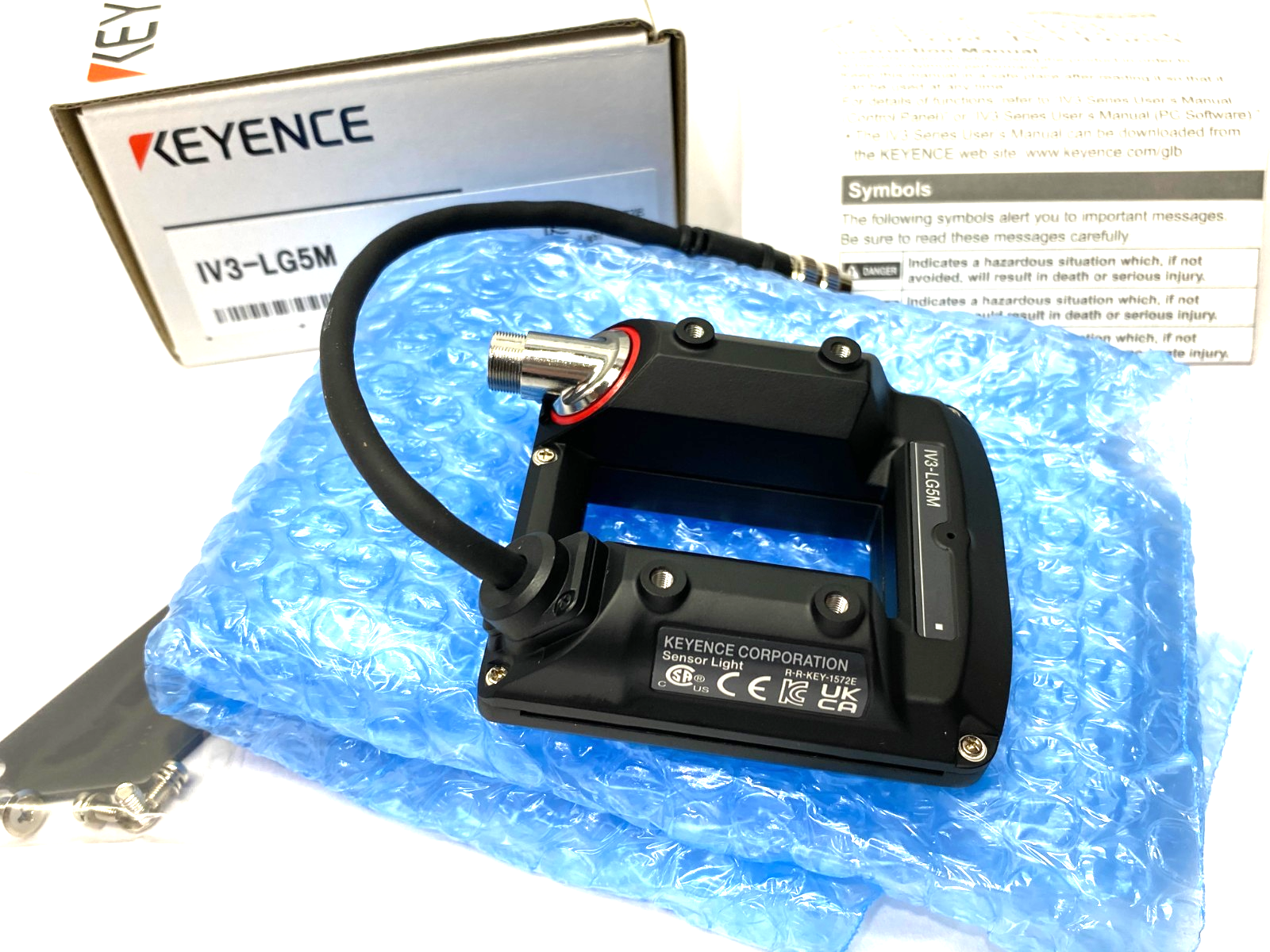 Keyence IV3-LG5M AI Imaging Illumination Unit for Compact Models - Maverick Industrial Sales