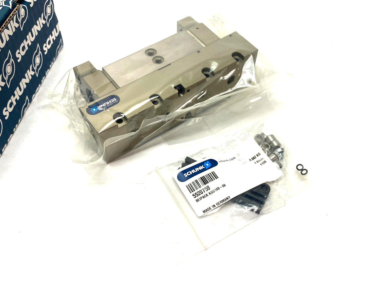 Schunk KGG 140-60 Small Component Gripper 30mm Stroke Per Jaw 0303070 - Maverick Industrial Sales