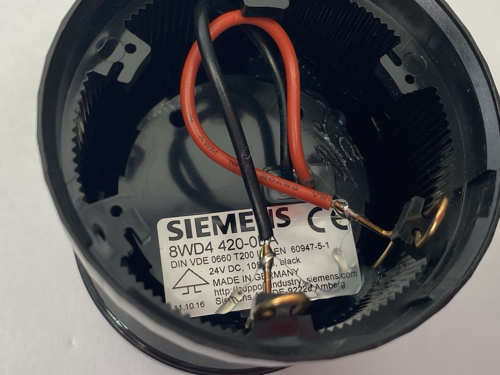 Siemens 8WD4420-0EA SIRIUS Siren Element Continuous/Alternating Tone - Maverick Industrial Sales