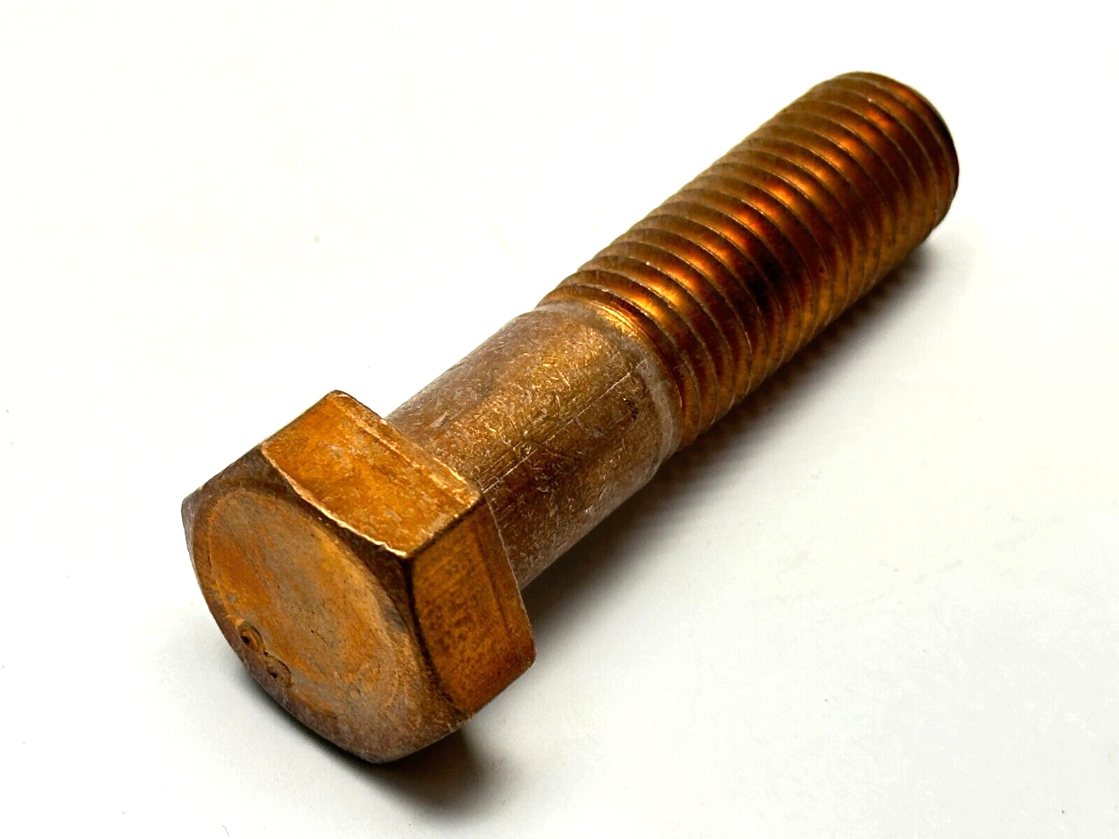 3/4" -10 UNC x 3" Hex Head Silicon Bronze LOT OF 8 - Maverick Industrial Sales
