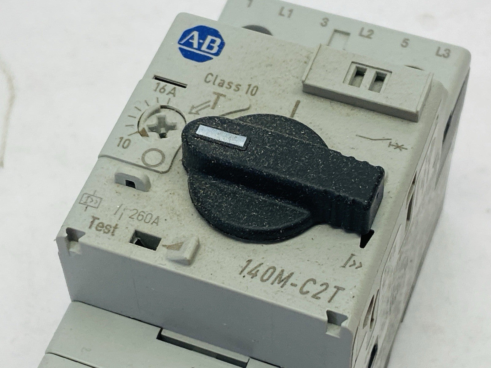 Allen Bradley 140M-C2T-C16 Ser. C Circuit Breaker Motor Protection 10/16A 3P - Maverick Industrial Sales