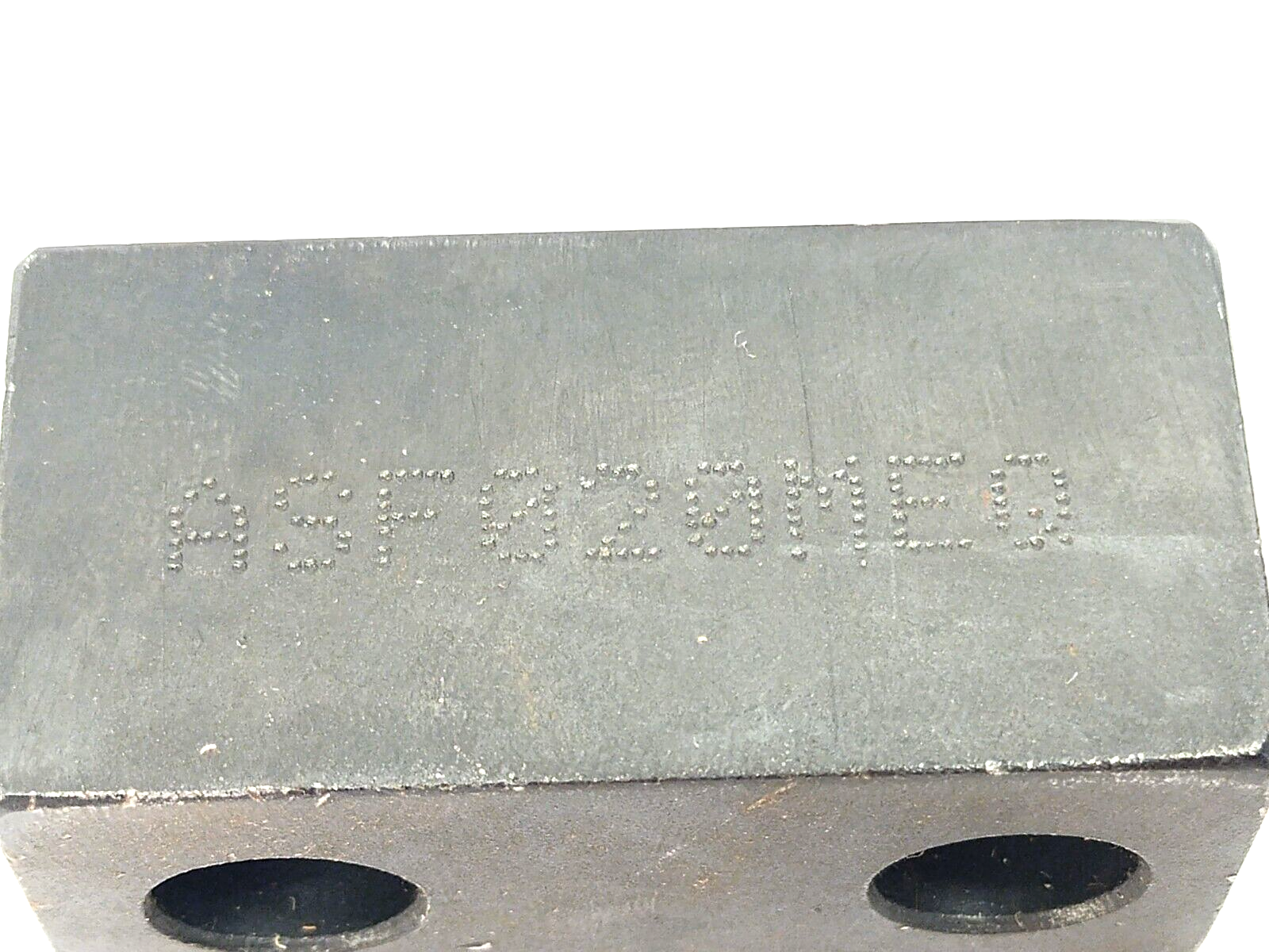 NAAMS ASF020 Flat Stop Block 2 Hole C/Bore For M10 Socket Head Screws LOT OF 5 - Maverick Industrial Sales