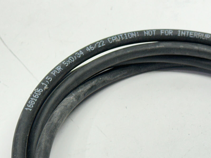 Phoenix Contact SAC-5P-M12MS/1,5-PUR/M12FS Cordset M/F M12 5-Pin 1.5m 1681606 - Maverick Industrial Sales