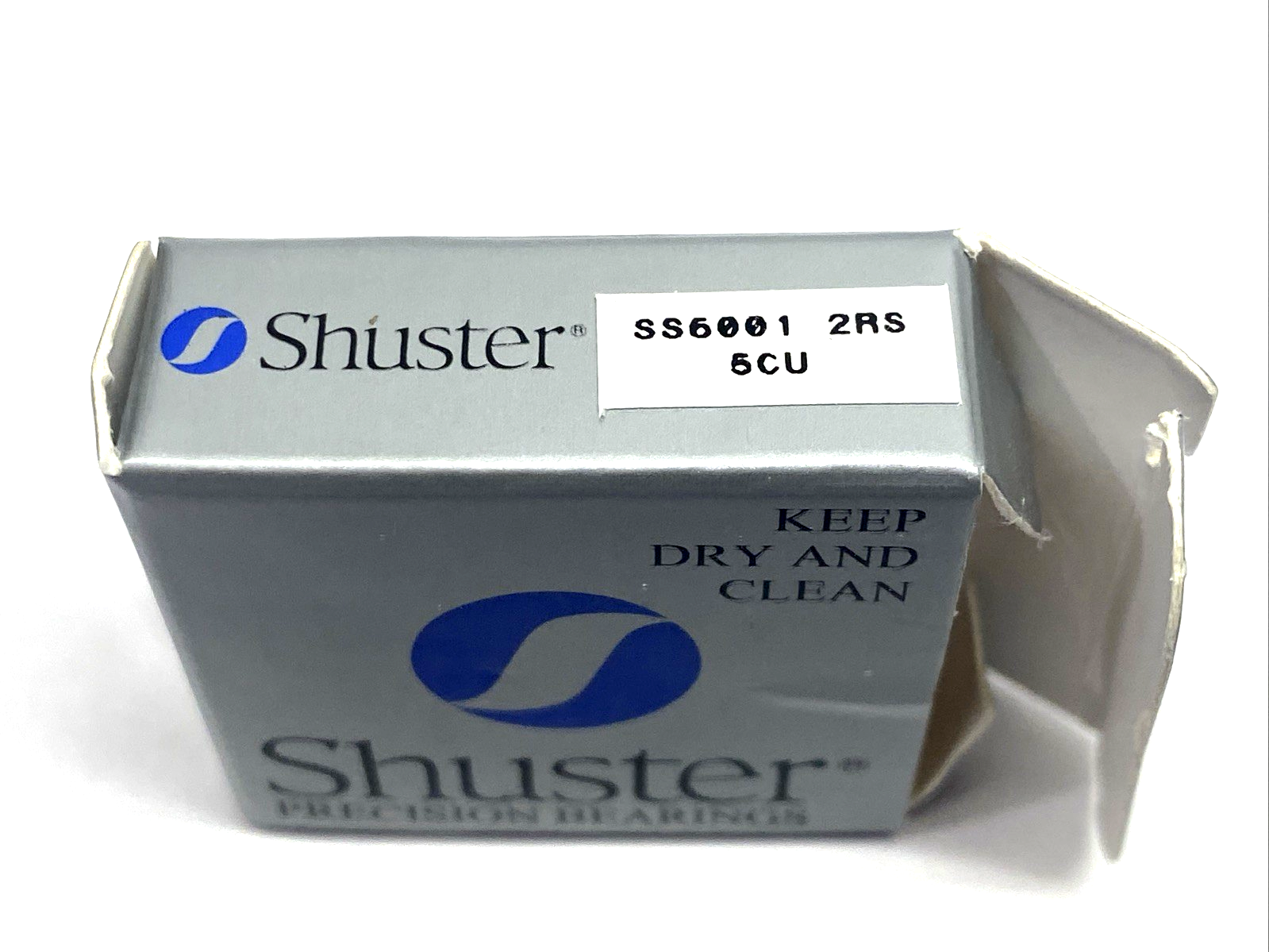 Shuster SS6001-2RS 5CU Radial Ball Bearing 12mm I.D. 28mm O.D. LOT OF 3 - Maverick Industrial Sales
