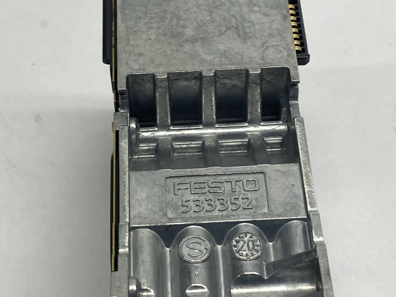 Festo VMPA1-FB-AP-4-1 Sub Base w/ VMPA1-M1H-G-PI Solenoid VMPA1-RP Cover - Maverick Industrial Sales