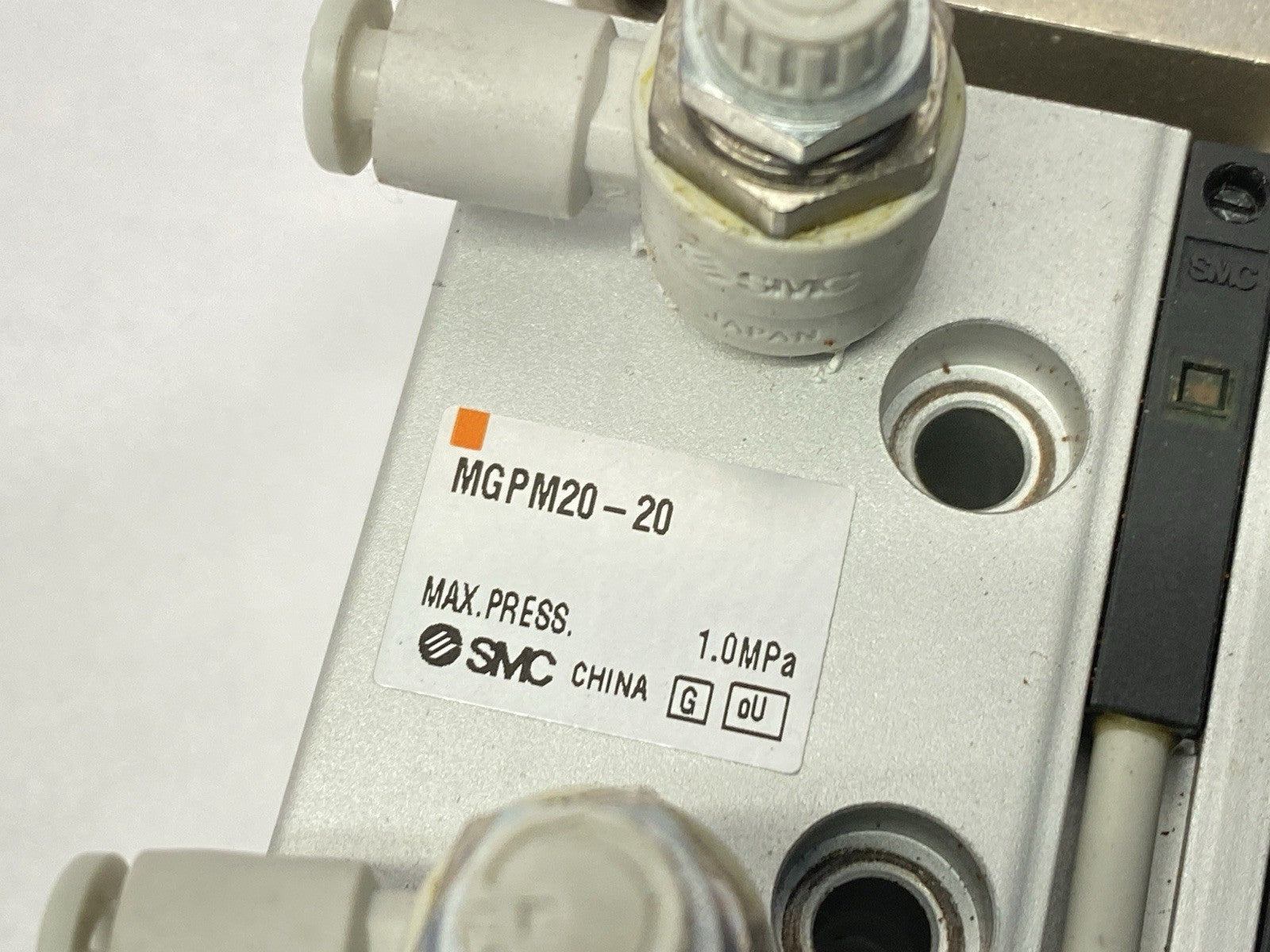 SMC MGPM20-20 Pneumatic Compact Guide Cylinder 20mm Bore 20mm Stroke - Maverick Industrial Sales