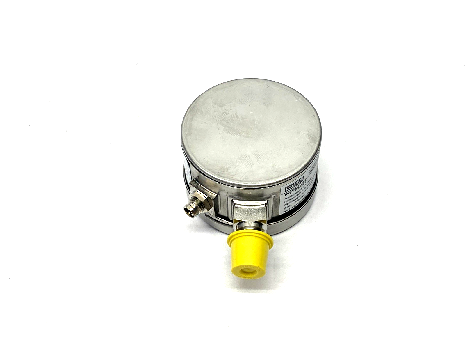 Wika PGT23.063 Bourdon Tube Pressure Gauge w/ Electrical Output 52920145 - Maverick Industrial Sales