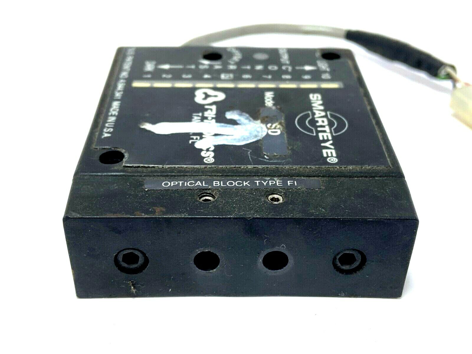 Tri-Tronics SDF1 Smarteye Glass Fiberoptic Amplifier, Infrared LED, NPN - Maverick Industrial Sales