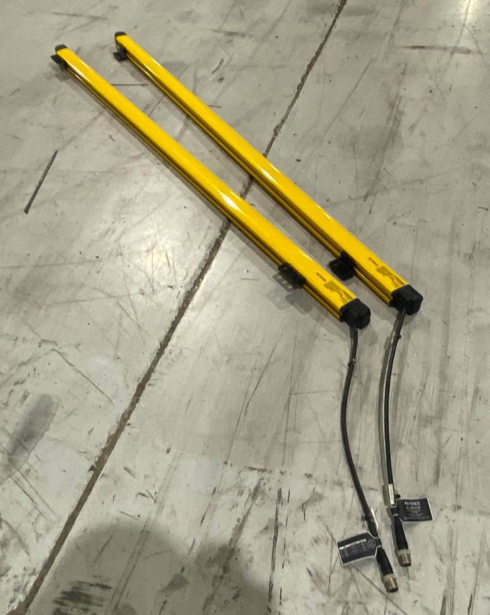 Keyence GL-R127F Safety Light Curtain Set, Finger-Protection Type, 127 Opt. Axes - Maverick Industrial Sales