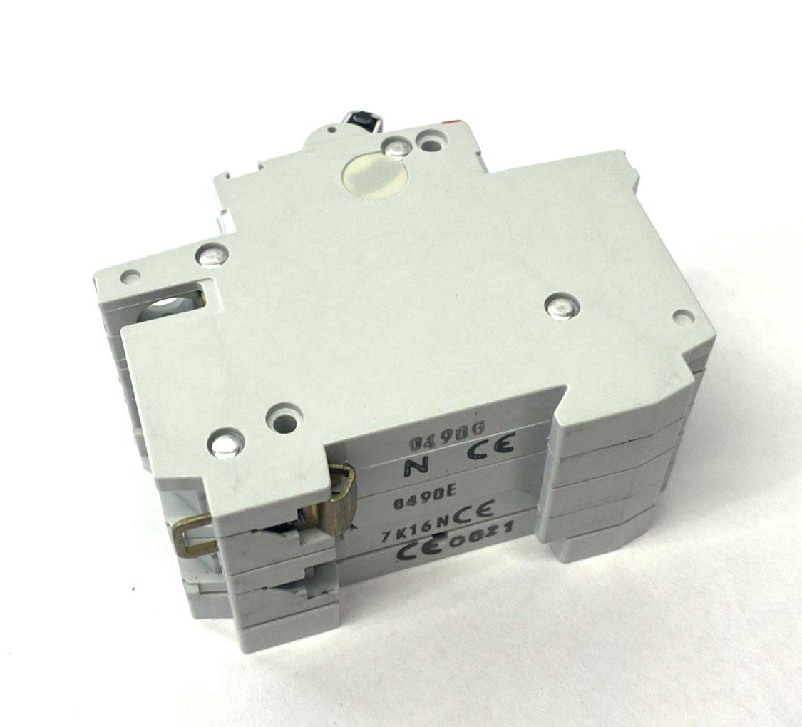 S271-NA K16 A | ABB Miniature Circuit Breaker 2-Pole w/ Auxiliary Contact - Used - Maverick Industrial Sales