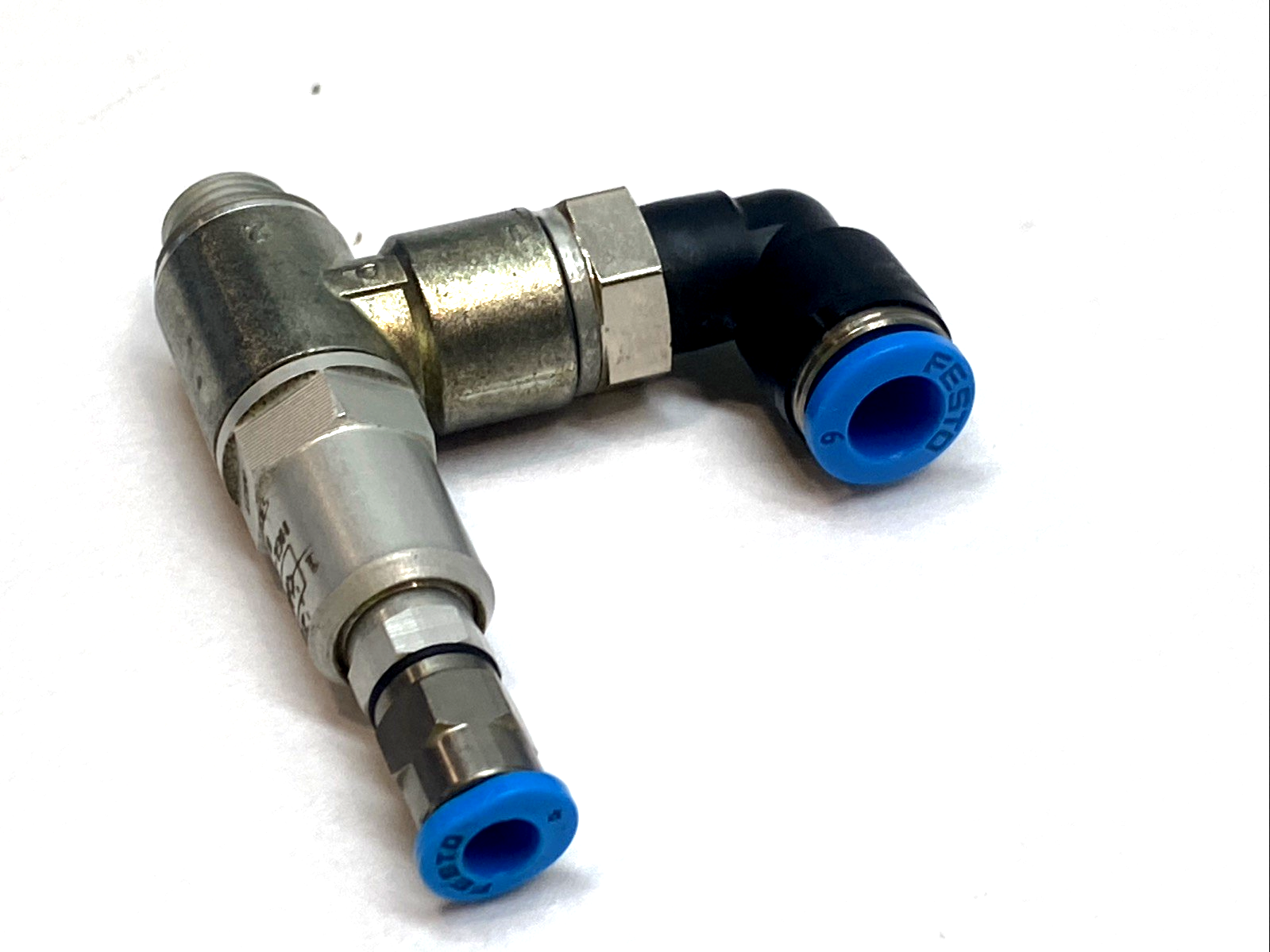 HGL-1/8-B | Festo Piloted Non Return Valve G1/8 530030 LOT OF 2 - Used - Maverick Industrial Sales