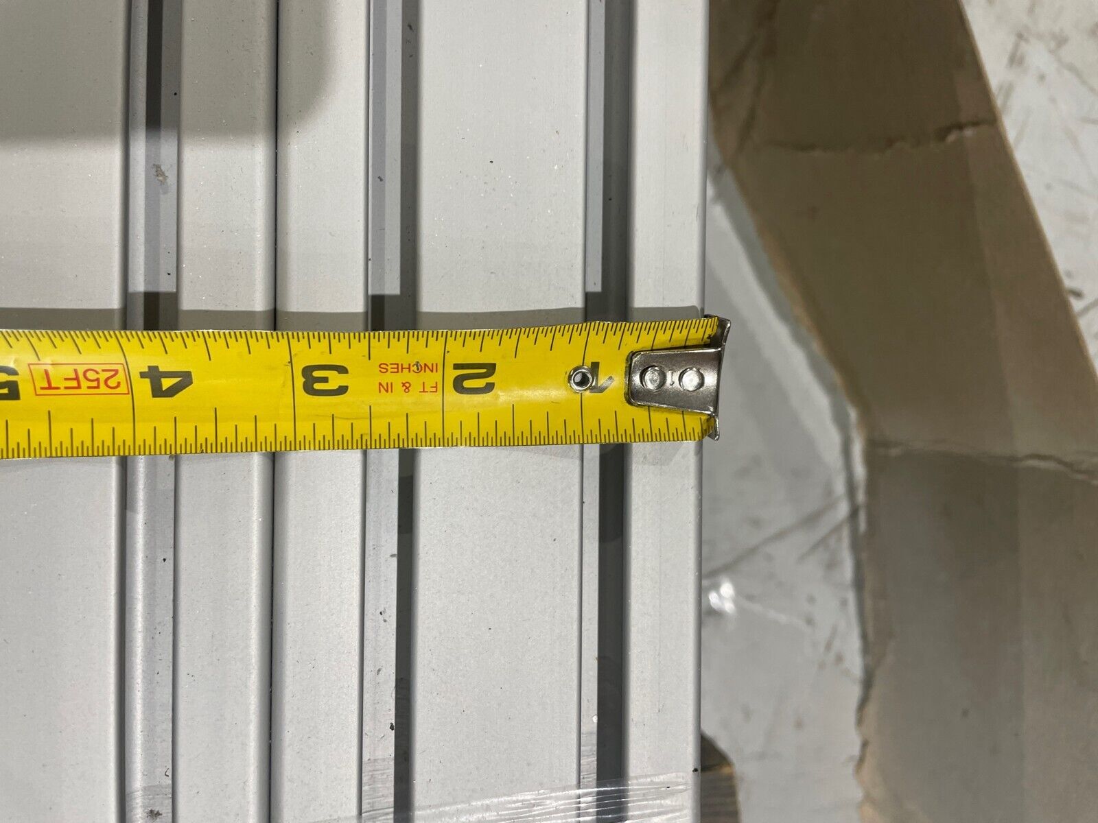 80/20 40-8080 T-Slotted Profile Aluminum Extrusion, 80mm x 80mm x 6m, LOT OF 4 - Maverick Industrial Sales