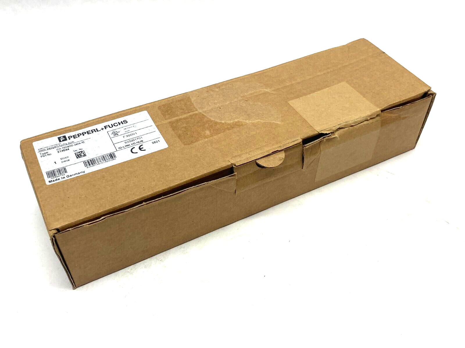 Pepperl+Fuchs ICA-10DI6DO-G60A-IO I/OLink Interface Hub 10-Input 6-Output 314644 - Maverick Industrial Sales