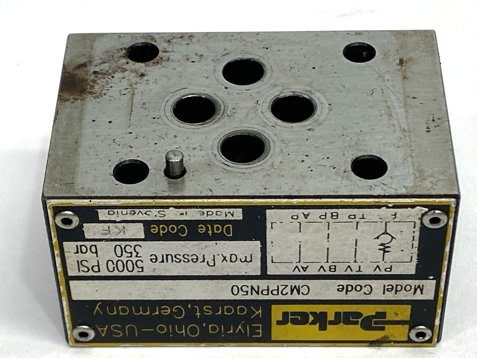 Parker CM2PPN 50 Pneumatic Check Sandwich Valve - Maverick Industrial Sales