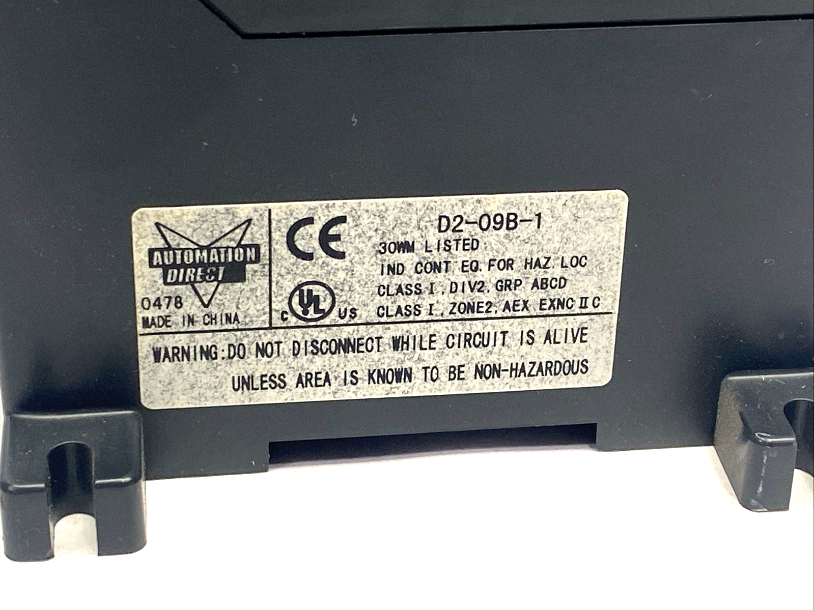 D2-09B-1 | Automation Direct DirectLOGIC DL205 I/O Module Base, 9-Slot 110-220VAC - Used - Maverick Industrial Sales