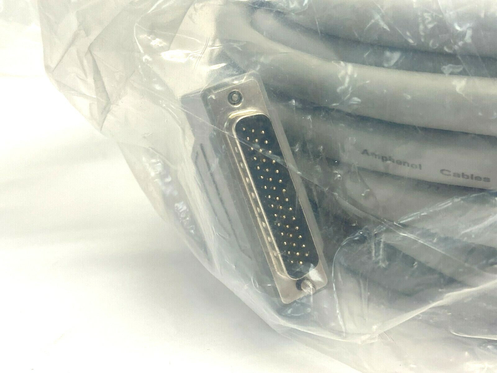 Amphenol CS-DSDHD44MM0-050 Male Heavy Duty D-Sub 44 Pin Cordset 50' FT - Maverick Industrial Sales