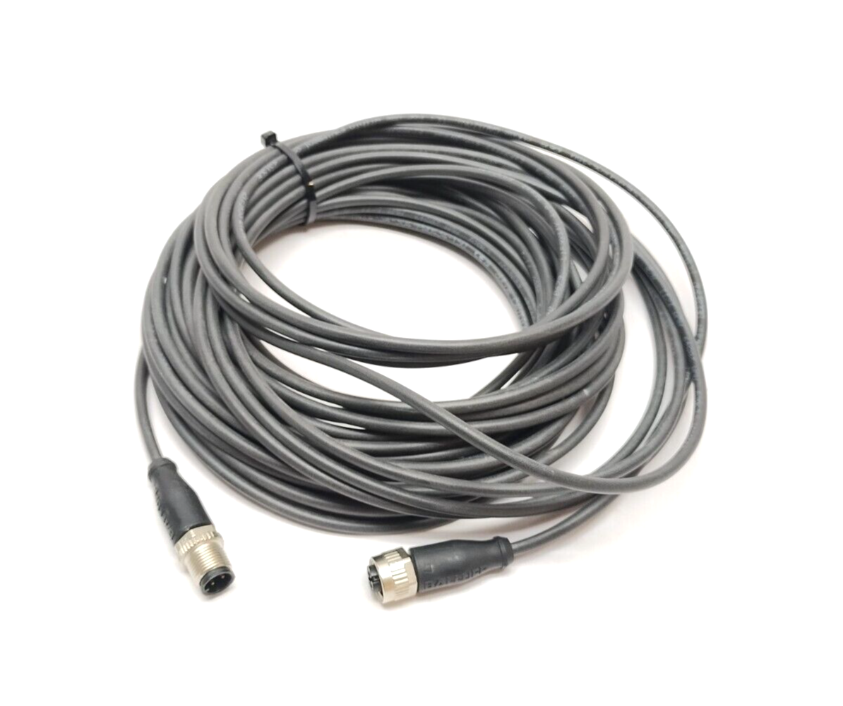 BCC M415-M414-3A-304-PW0434-150, BCC0FP4 | Balluff BCC0FP4 Cordset M12 Male To Female 15m BCC M415-M414-3A-304-PW0434-150 - Used - Maverick Industrial Sales