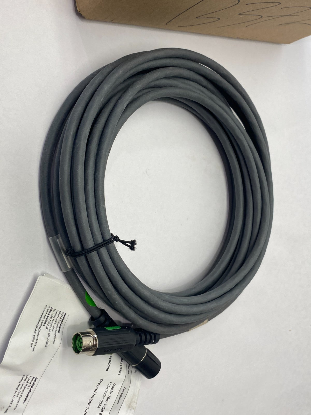 Kuka 316581 smartPAD Pendant Extension Cable 10m Length 00-316-581 - Maverick Industrial Sales