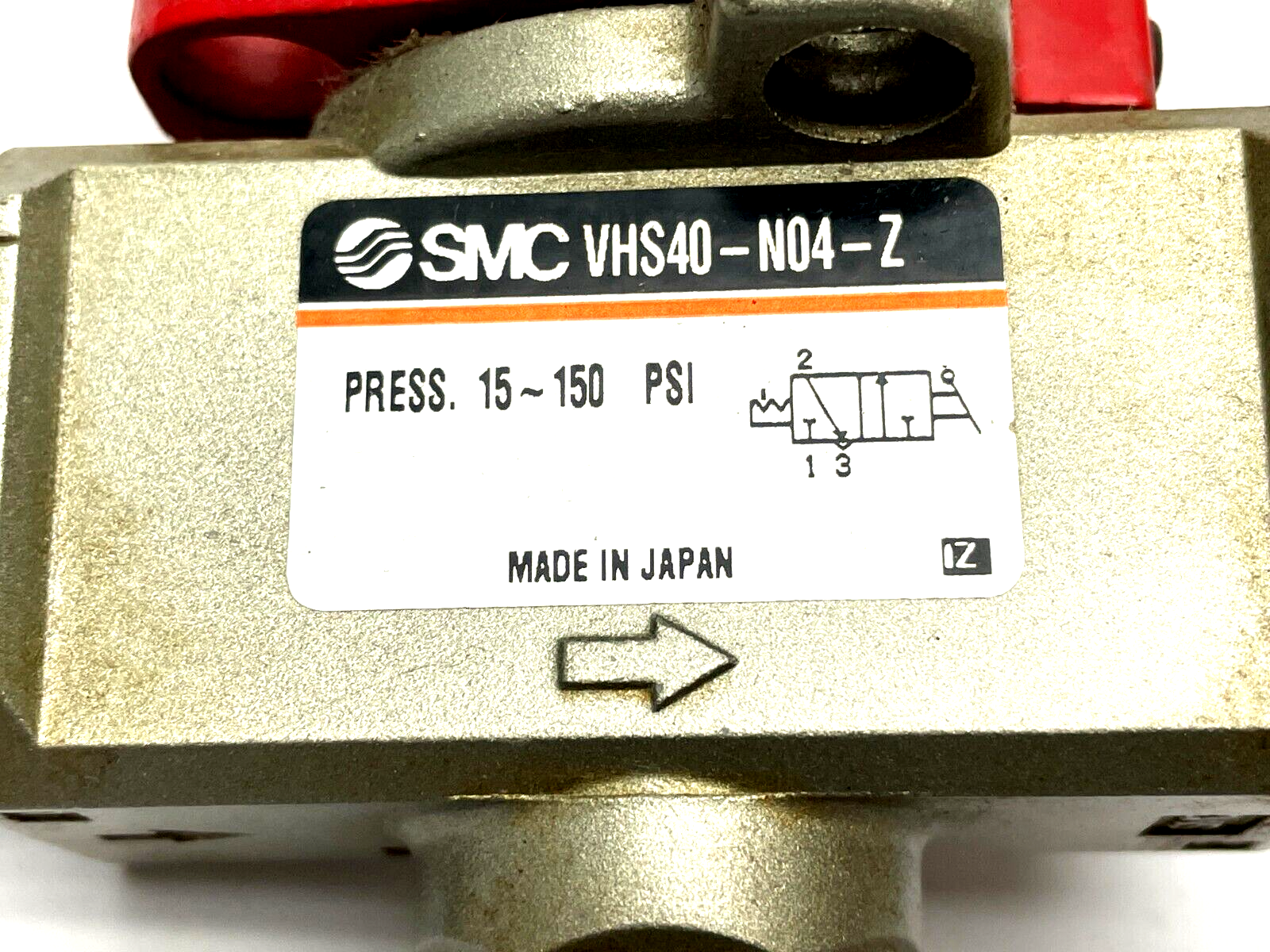 SMC VHS40-N04-Z Lock-Out Valve 3-Port - Maverick Industrial Sales