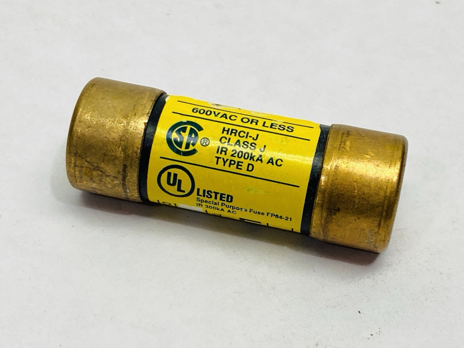Bussmann LPJ-12SP Time Delay Class J Fuse 12A 600VAC LOT OF 3 - Maverick Industrial Sales