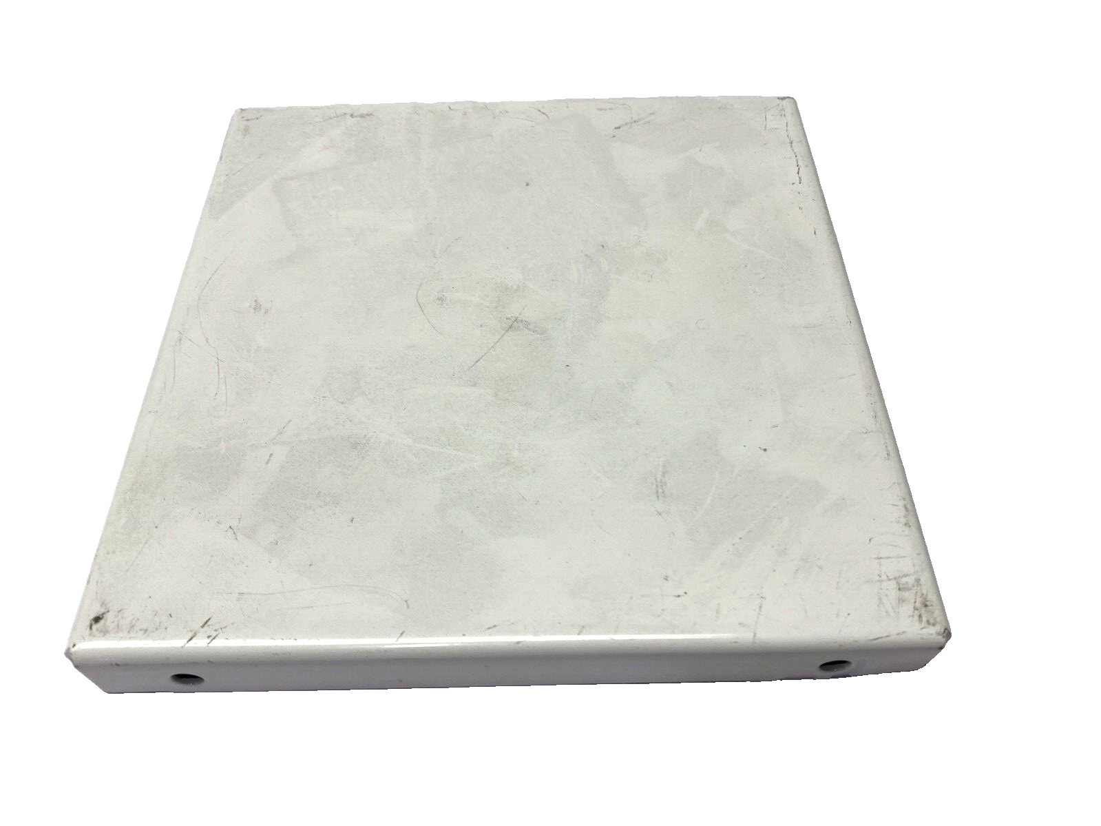 Cooper 66-E-NK B-Line End Wireway Screw Cover 6" x 6" PAINTED WHITE - Maverick Industrial Sales