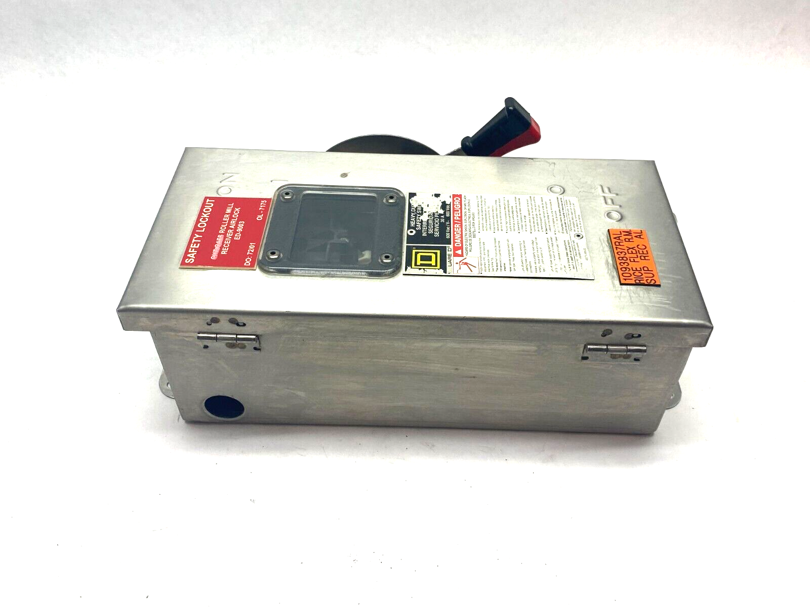 Square D HU361DSVW Stainless Steel Heavy Duty Safety Switch Series F06 - Maverick Industrial Sales