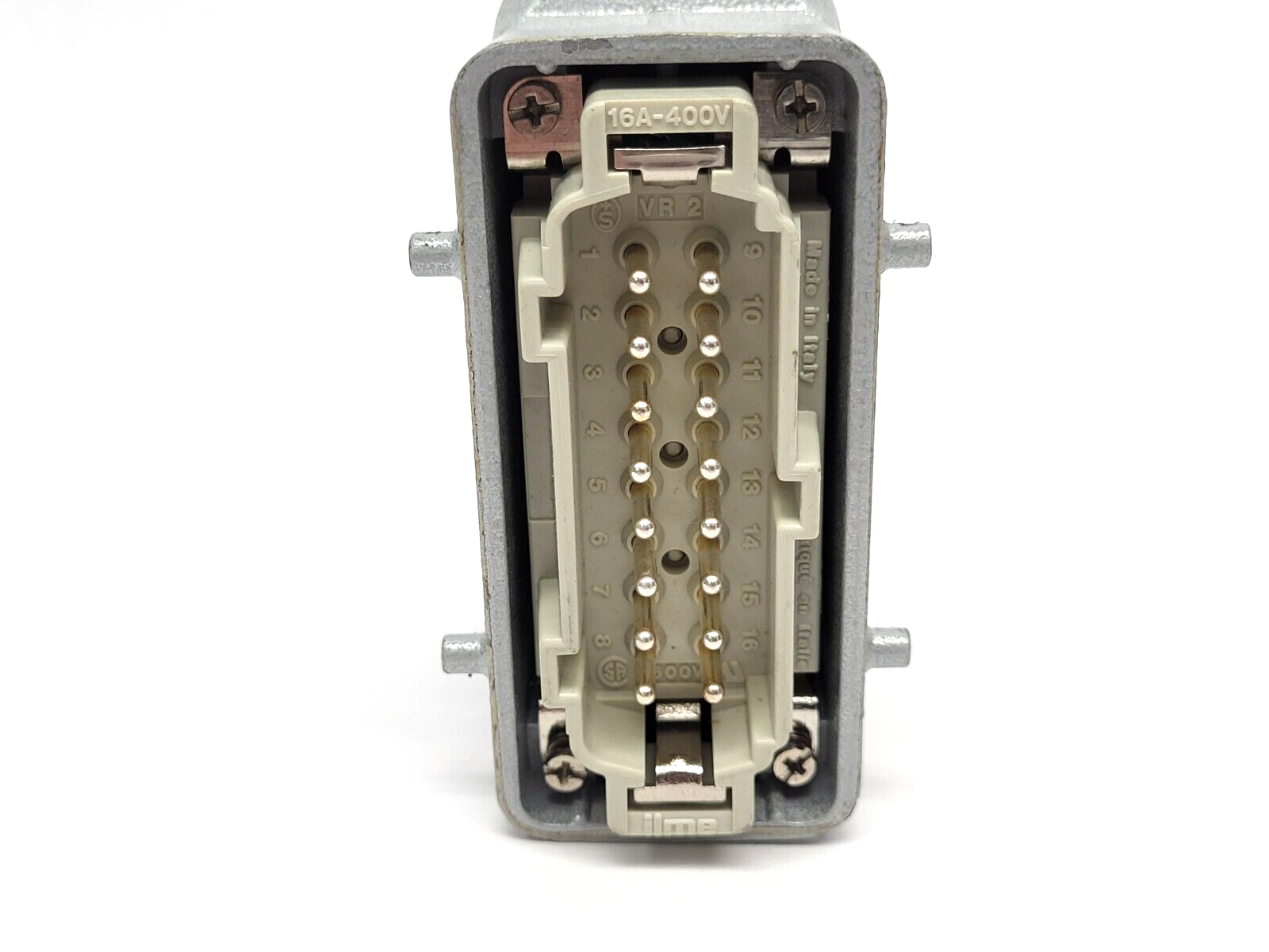 ILME IP65 Heavy Duty 16-Pole Male Connector VR2 - Maverick Industrial Sales