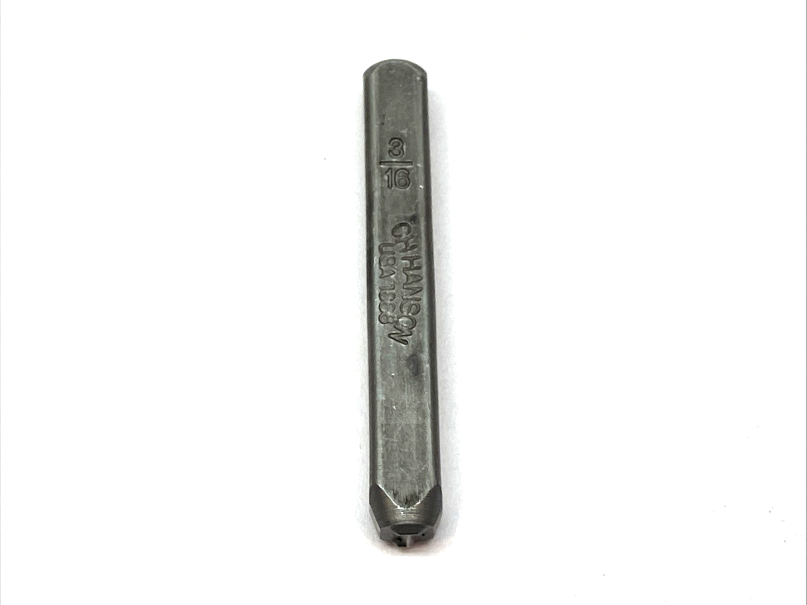 CH Hanson 21527 Number Steel Stamp Set 3/16" Hand Ground Numbers SET OF 9 - Maverick Industrial Sales
