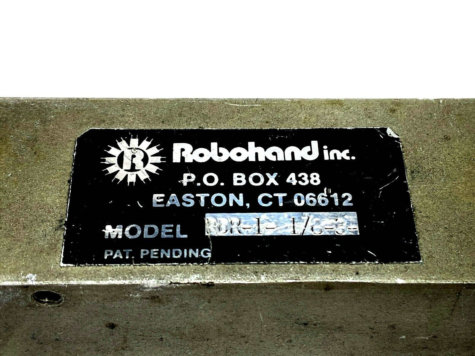 Robohand RDR-1-1/8-3 Pneumatic Cylinder 1/8" Bore 3" Stroke - Maverick Industrial Sales