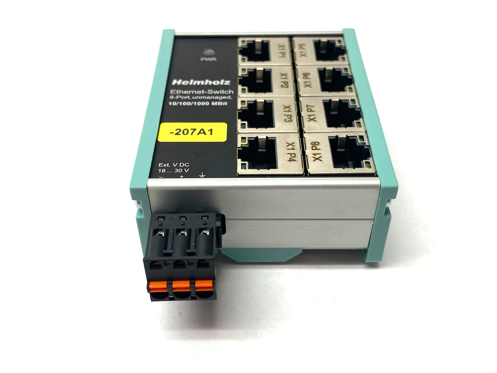Helmholz 700-841-8ES01 FLEXtra Unmanaged Ethernet Switch 8-Port 10/100/1000Mbps - Maverick Industrial Sales
