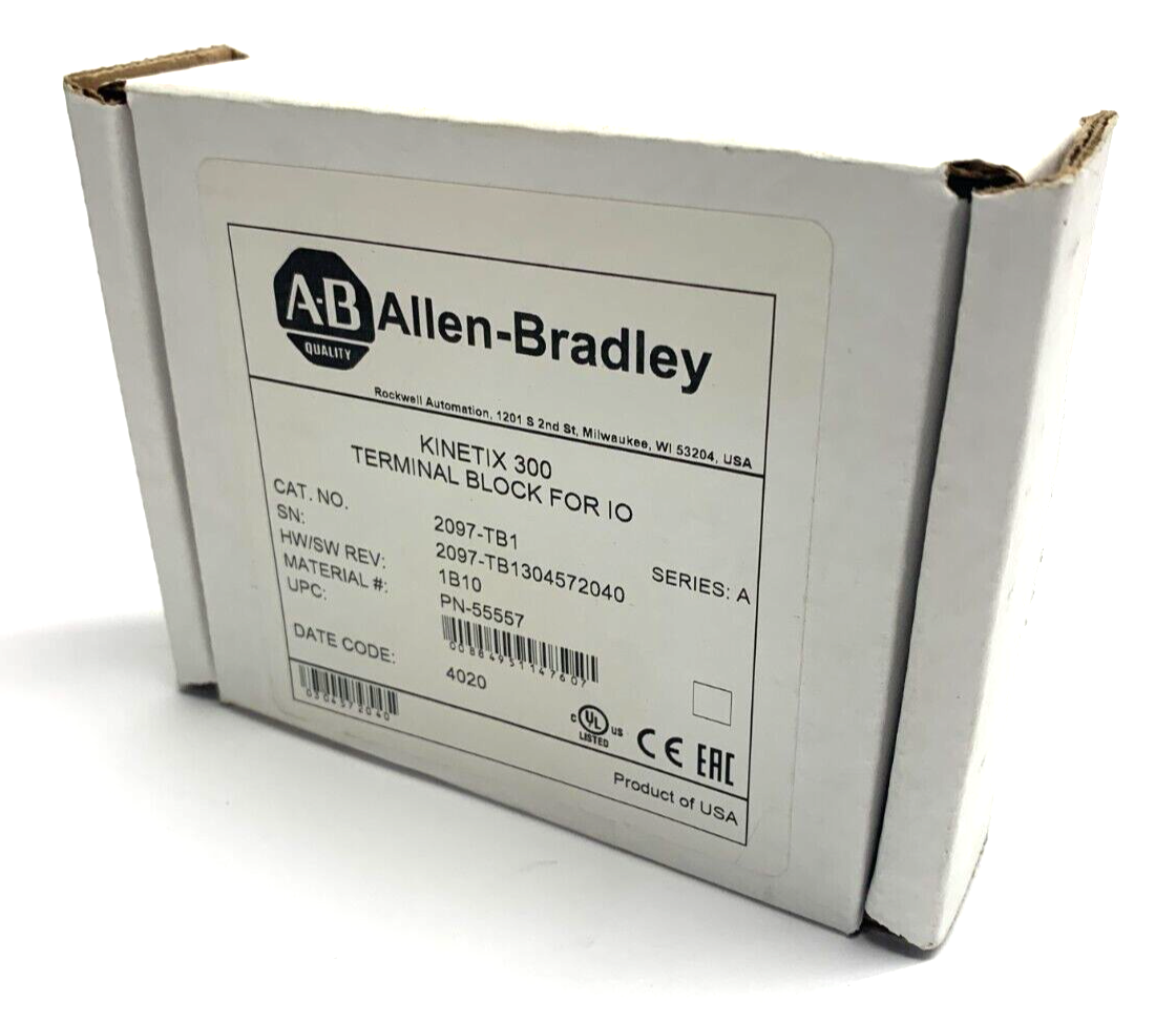 Allen Bradley 2097-TB1 Ser. A Kinetix 300 Terminal Block For IO - New - Maverick Industrial Sales