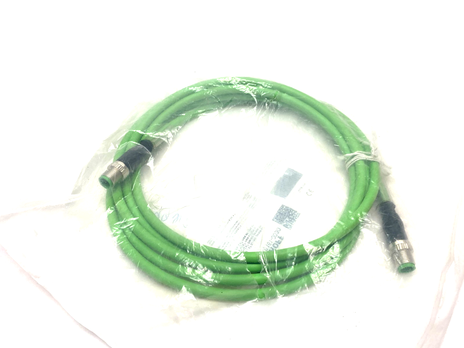 Beckhoff ZK1090-6161-0030 Double Ended EtherCAT Cable M12 4-Pin 3m Length 090973 - Maverick Industrial Sales