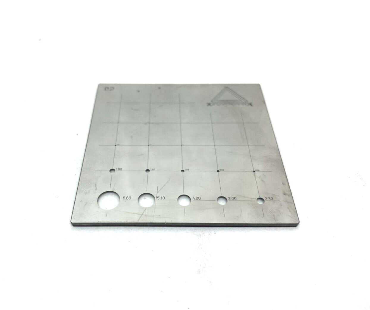 Mycrona No. 02 Reflective Multi-Size Hole Laser Cutting Template - Maverick Industrial Sales