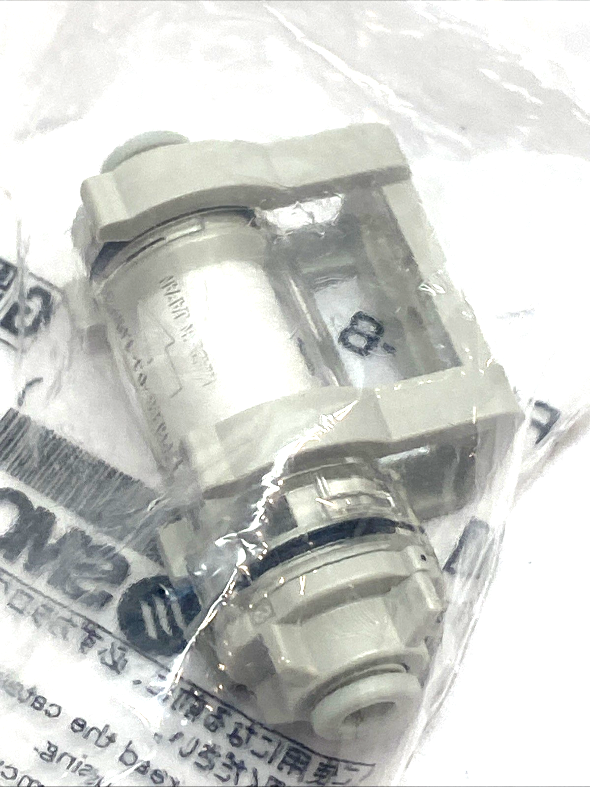 ZFC53-B | SMC In-Line Air Filter Vacuum Filter 4mm Tube 5µm w/Bracket - Used - Maverick Industrial Sales