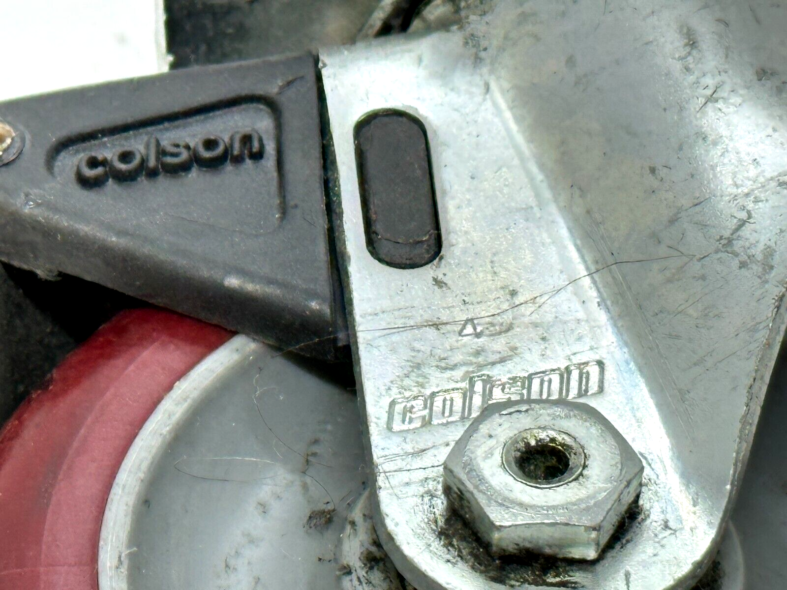Colson 4" Caster Swivel Wheels with Lock - Maverick Industrial Sales