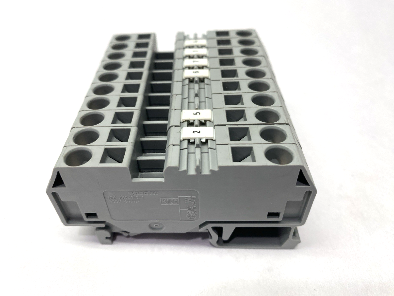 282-901 | Wago Terminal Block 2-Conductor LOT OF 10 - Used - Maverick Industrial Sales
