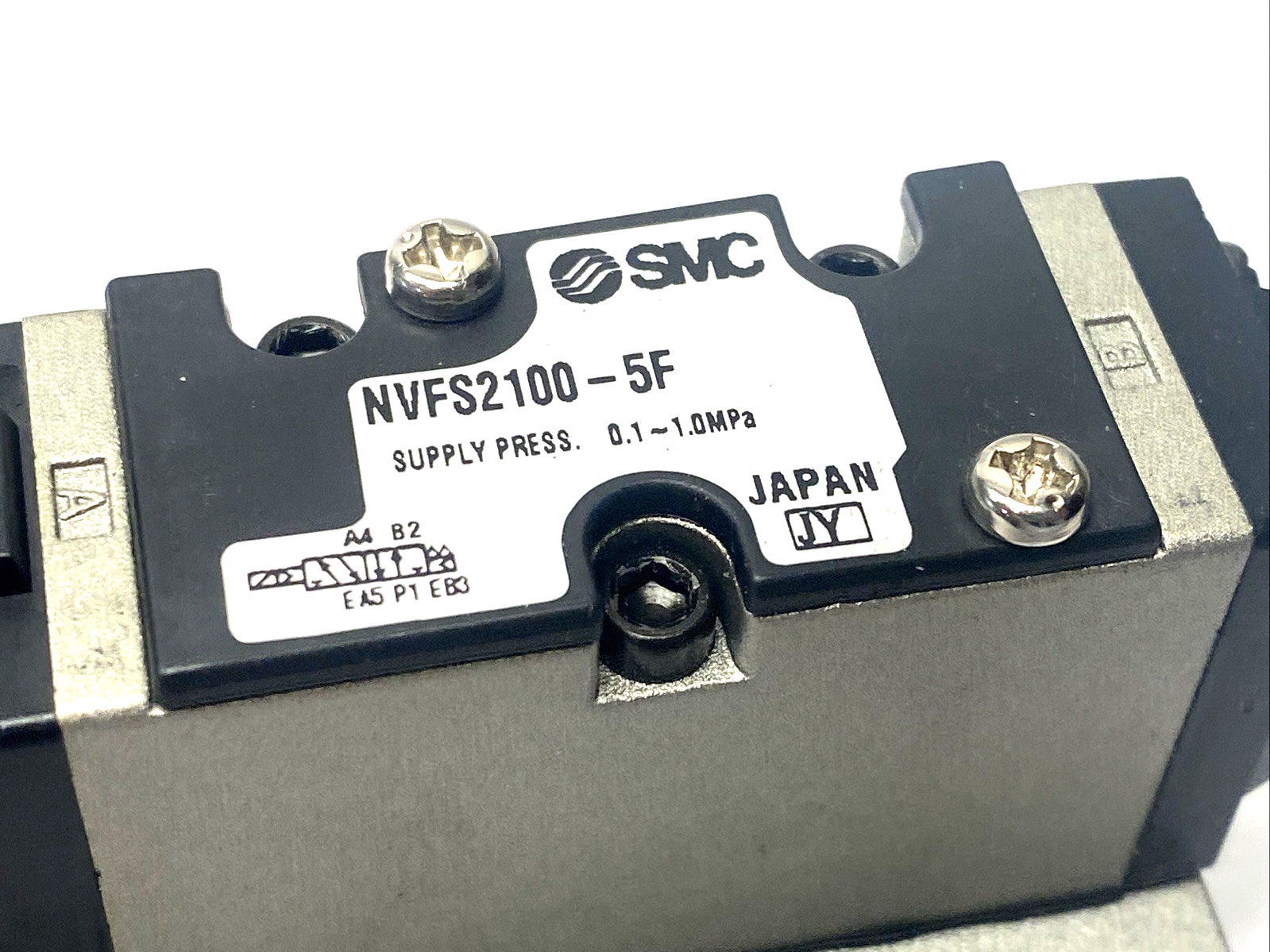 SMC NVFS2100-5F Pneumatic Solenoid Valve 24VDC 4/5-Port - Maverick Industrial Sales