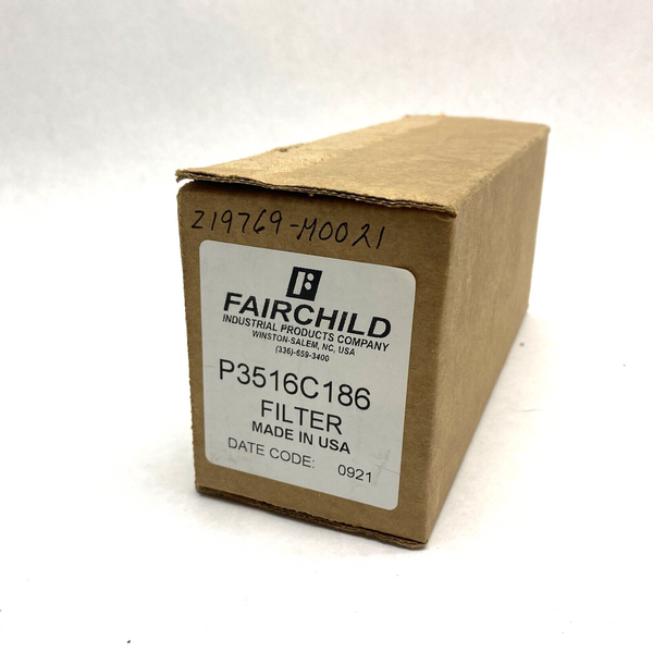 Fairchild P35116C186 Filter - Maverick Industrial Sales