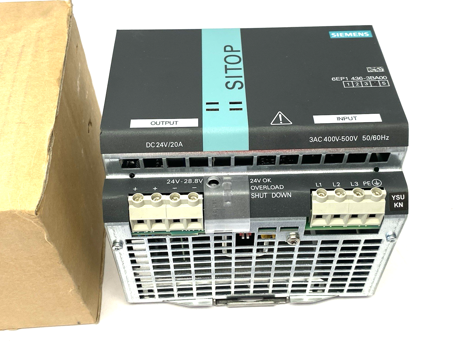 Siemens 6EP1436-3BA00 SITOP modular 20 A, Stabilized Power Supply - Maverick Industrial Sales