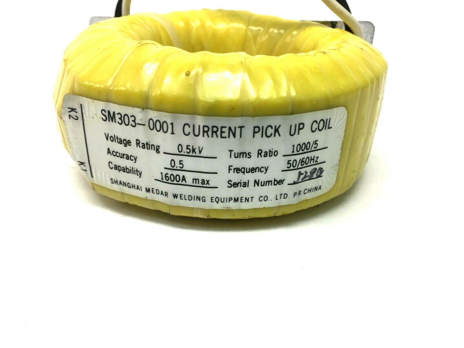 SM303-0001 | Shaghai Medar Welding Current Pick Up Coil - Used - Maverick Industrial Sales