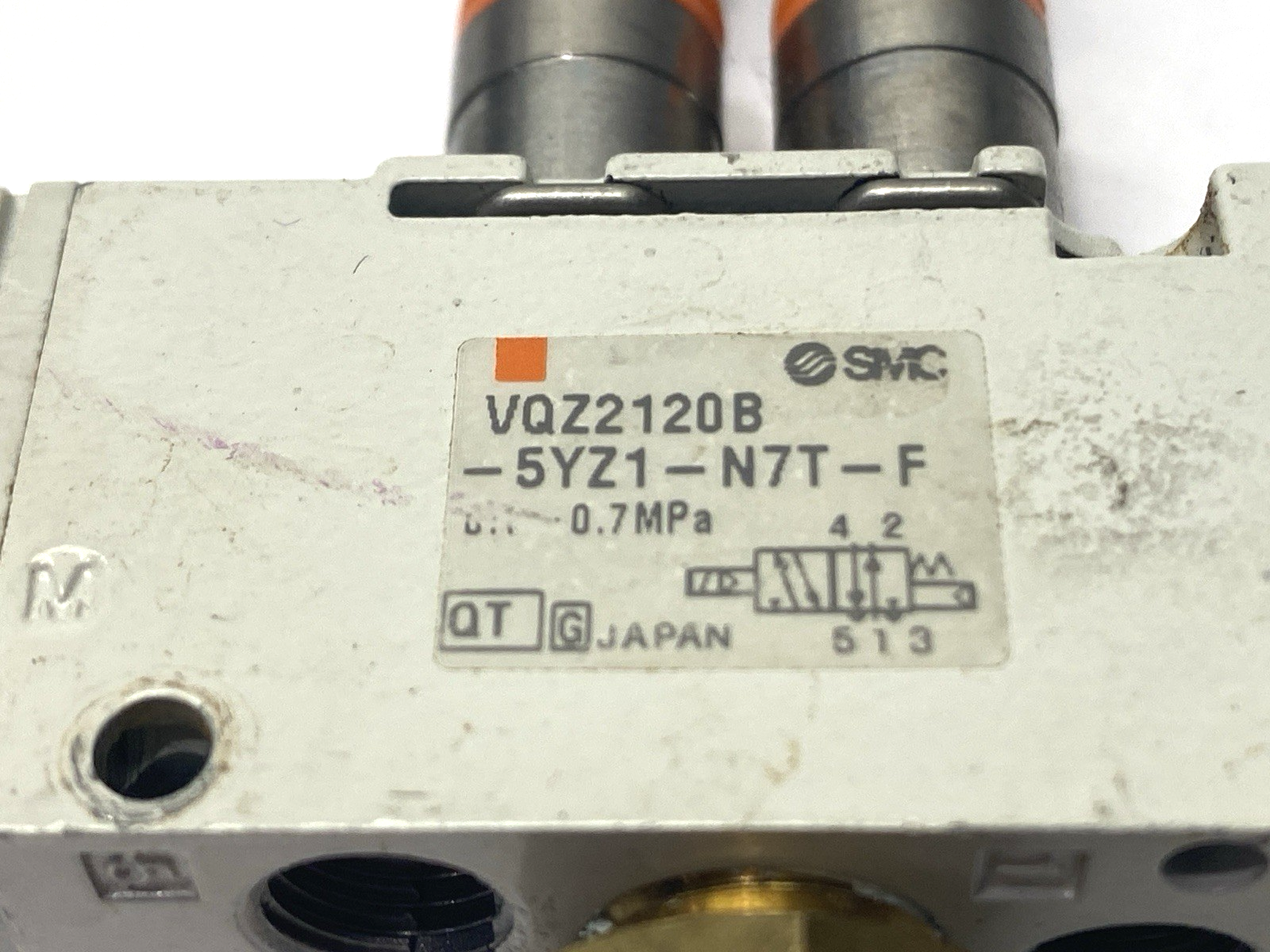 SMC VQZ21120B-5YZ1-N7T-F Solenoid Valve 1/4" Ports - Maverick Industrial Sales