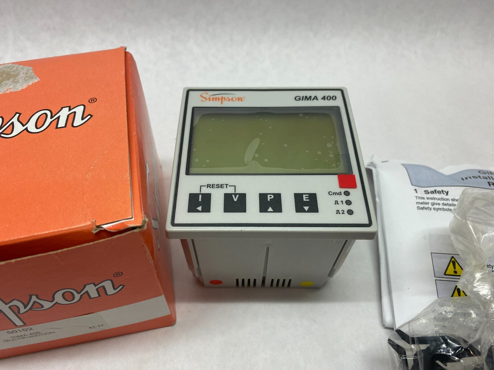 Simpson GIMA 400 3Ø Energy and Power Sub-Meter 50102 - Maverick Industrial Sales