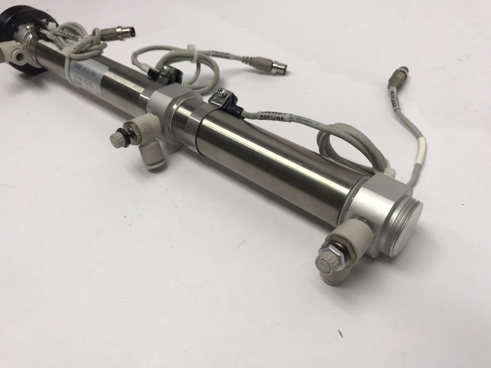 SMC CDM2B25-80+35-XC11 Pneumatic Cylinder Assembly w/ D-M9N Switches - Maverick Industrial Sales