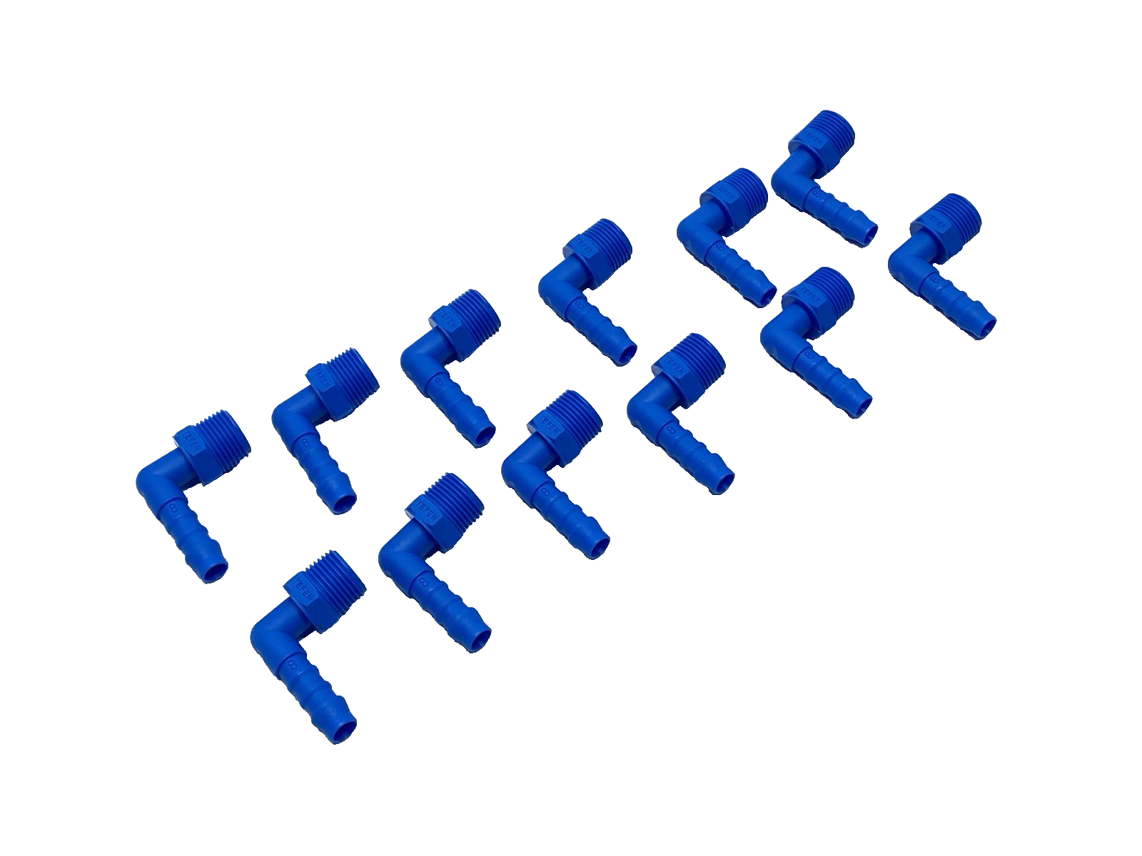Tefen 12446948068 BSPT M Elbow Hose 3/8" x 5/15" LOT OF 12 - Maverick Industrial Sales